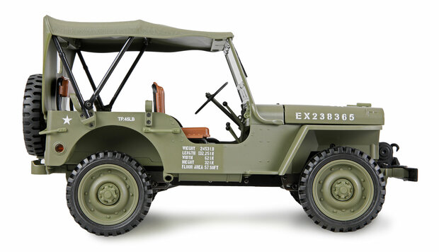 Jeep Willys MB Scale Crawler 4WD 1:14 RTR groen 22737