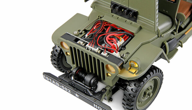 Jeep Willys MB Scale Crawler 4WD 1:14 RTR groen 22737