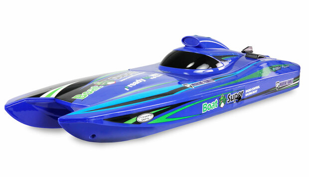 RC Boat Blue Arrow Katamaran brushless Jetaandrijving 400mm RTR 26114