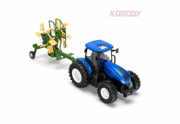 KO6637H KORODY Tractor with haytedder RC RTR 1:24