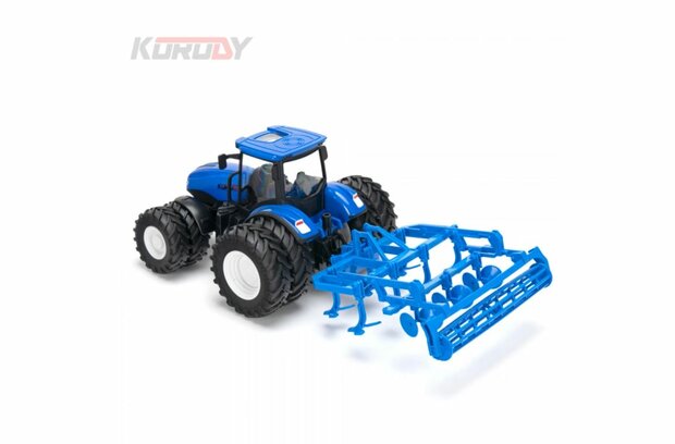 KO6639HB KORODY Tractor w. double wheels and comb. land grader RC RTR 1:24