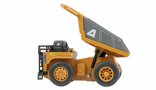 22743 minidumptruck op schaal 1:64 2.4Ghz met proportionele besturing