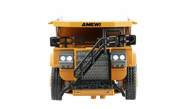 22743 minidumptruck op schaal 1:64 2.4Ghz met proportionele besturing
