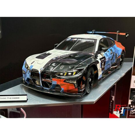 58751 1/10 RC auto 1:10 RC BMW M4 GT3 EVO 2025/Launch TT-02 bouwpakket