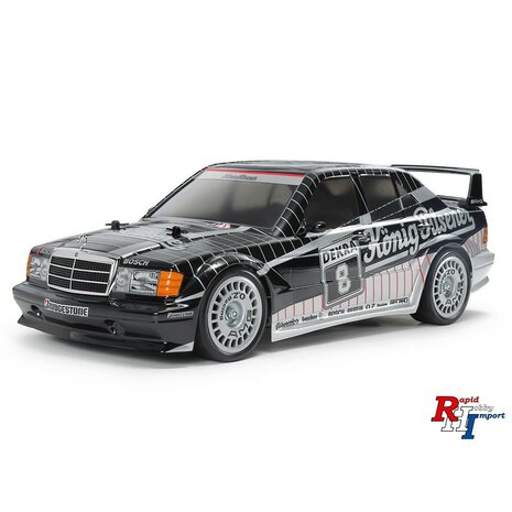 47525 1:10 RC M-B 190E Evo II K&ouml;-Pi. TT-02 Painted Body bouwpakket