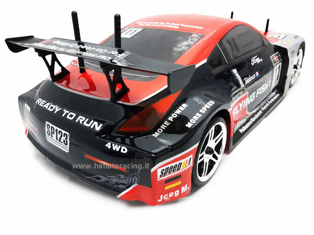RC auto HI4123BLSS DRIFT ON ROAD HIMOTO 1/10 BRUSLESS SENSORLESS 2.4GHZ RTR 4WD VEGA TOURING