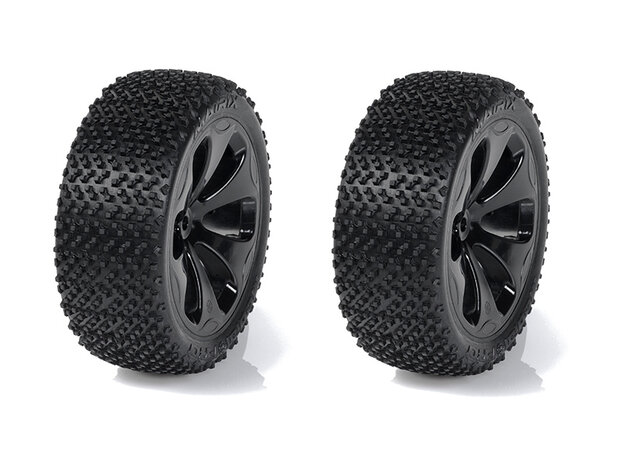 MP-6375-M3 Medial Pro Wheel 3.3" SC Raptor H12/24mm, Tire Matrix M3