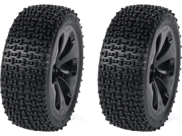 MP-6155-M3 Medial Pro Wheel 3.3" SC Raptor H12/22mm, Tire Gravity M3