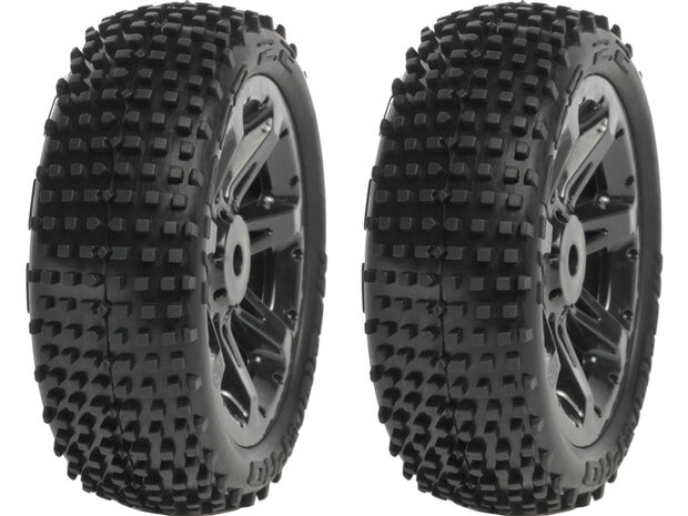MP-5315 Medial Pro Wheel 2.2" Titan D5/15mm, Tire Viper