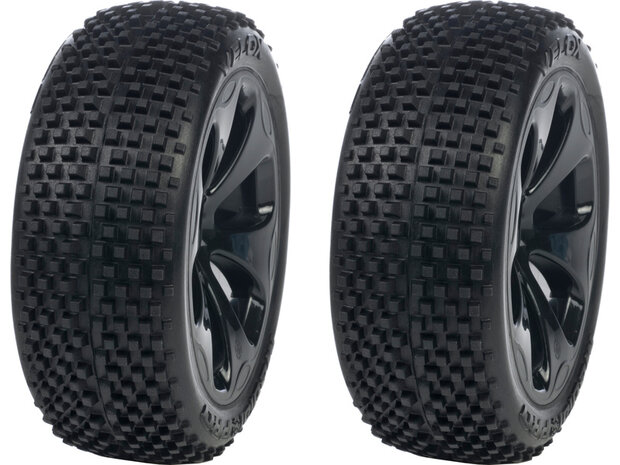 MP-6105-M3 Medial Pro Wheel 3.3" SC Raptor H12/22mm, Tire Velox M3