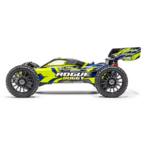 ROGUE Buggy 1/8 Brushless Yellow-PACK met accu en lader