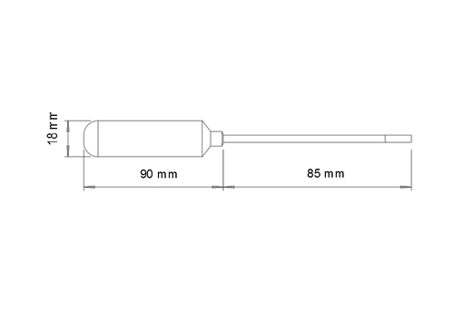 XT-04150 Xenotools - CNC PRO platte schroevendraaier 5,0 mm