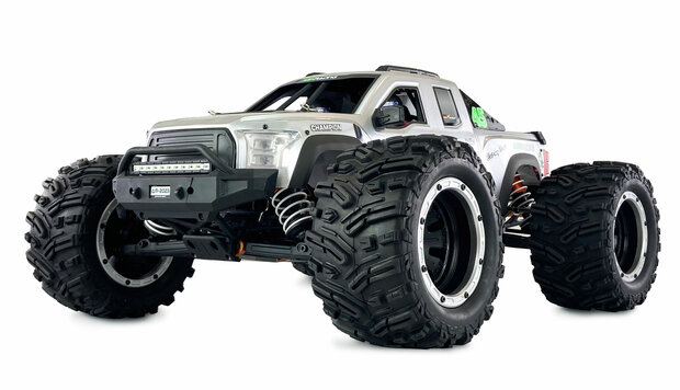 RC auto monster truck 22624 AMXRacing Mammoth Monstertruck 6S 4WD 1:7 ARTR silber