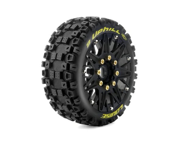 LT3364SB Louise Banden en wielen B-UPHILL 1/8 Buggy Soft MFT Verwijderbare 17 mm zeskant 0" & 1/2" offset