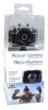 HD action camera 30 mtr waterproof 1.77 inch HD720