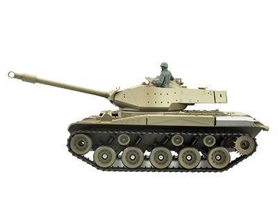 RC tank  M41 A3 HL WALKER BULLDOG 2.4GHZ in houten kist3