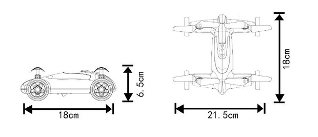 RC drone auto racer Syma X9  2.4GHZ