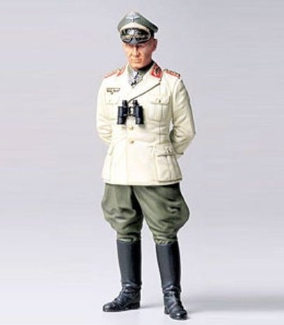 Tamiya bouwpakket 36305 schaal 1:16 WWII German Feldmarschal Rommel