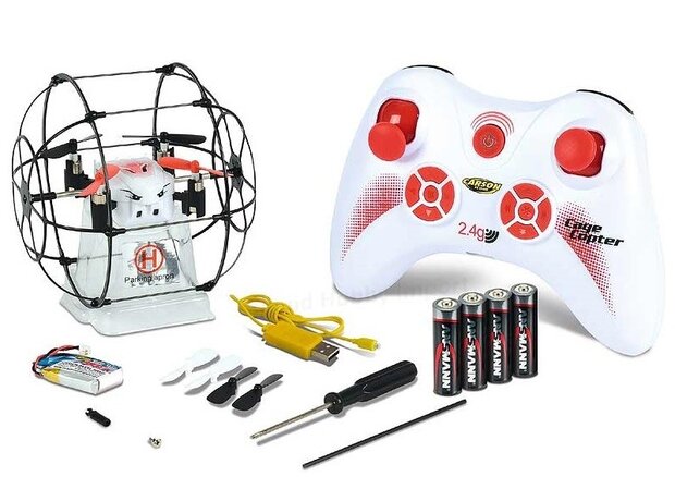 RC drone quadcopter Carson  X4 Cage Copter RTF2