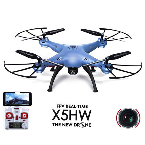 RC Quadcopter drone  Syma X5HW FPV 2.4 GHZ met  HD Wifi camera2