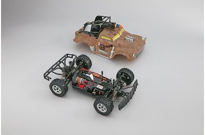 RC Auto Wasteland Desert Truck Dromida met schietfunctie  4WD  1/18  2.4Ghz