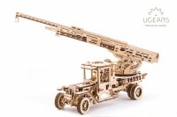 Houten bouwpakket Ugears Brandweerauto/truck
