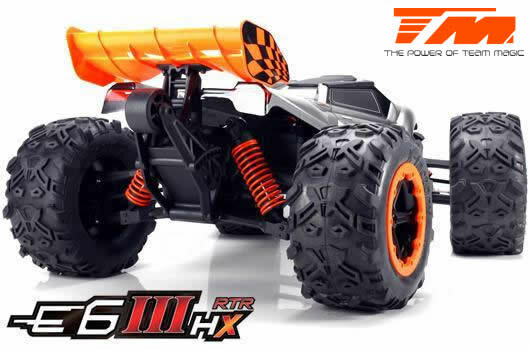 TM505005 Auto - Monster Truck Electric - 4WD - RTR - Brushless 2500KV - 4S - Waterproof - Team Magic E6 III HX