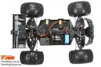 Auto - Car - 1/10 Racing Monster Electric - 4WD - RTR - Brushed 2S/3S - Waterproof - Team Magic E5 HX - Black/Blue