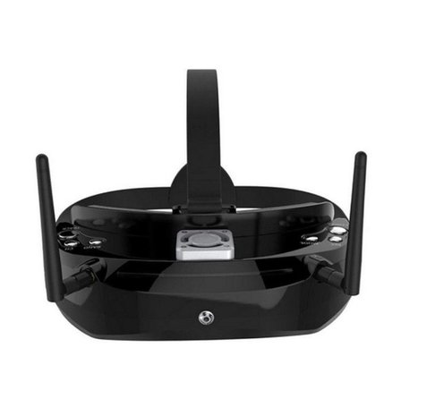 Skyzone SKY03 3D New Version 5.8G 48CH Diversity Receiver FPV Goggles with Head Tracker Front Camera DVR HD - Black