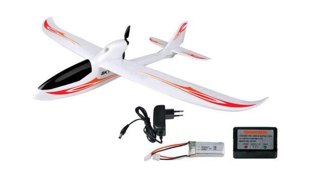 RC vliegtuig Skyrunner V3 GYRO RTR, 2,4G AMX FLIGHT 24058