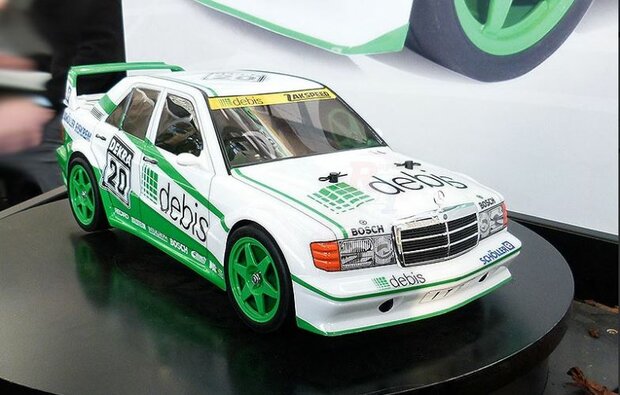 RC auto 58656 1/10 RC Mercedes Benz 190 Evo.II Zakspeed 'debis' 4WD