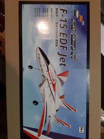 RC vliegtuig 24067 F15 EDF jet 1100mm brushless, PNP