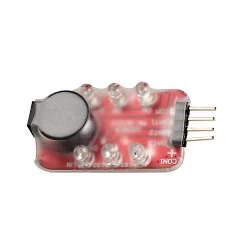 Lipo batterij saver en alarm 2 en 3 cel RC Lipo Battery Low Voltage Monitor Alarm Tester Buzzer