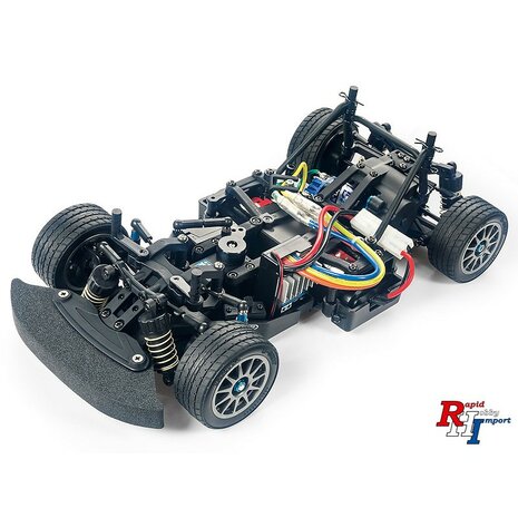 RC auto bouwpakket 58669 1/10 RC M-08 Chassis Kit incl. certificaat