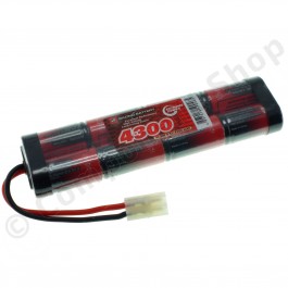 Batterij 9.6V 4300mAh SC NiMH Battery Pack Vapex met Tamiya