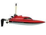 RC speedboot  Barracuda rood 27mhz RTR 28cm3