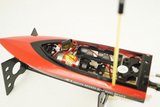 RC speedboot  Barracuda rood 27mhz RTR 28cm op=op_8