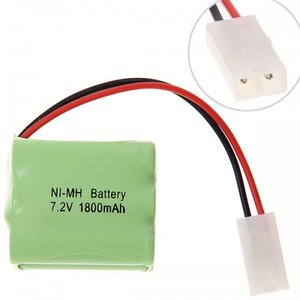 Ni-MH AA 7.2V 1800mAh-batterijpakket met tamiya aansluiting
