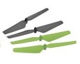 Set propellers voor quadcopter Dromida Ominus  zwart/groen