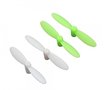 Set propellers voor Cheerson CX-10  groen wit