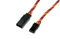 G-force-GF-1111-011-Revtec-Servo-verlengkabel-Gedraaide-kabel-JR-Hitec-22AWG-60-Strengen-30cm-1-st