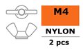 G-Force-RC-GF-0304-001-Revtec-Vleugelmoer-M4-Nylon-2-st