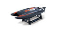 RC-speedboot-catamaran-7014--oranje-zwart-24-GHZ-25KM-H--RTR-DEMO