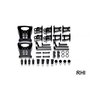 Tamiya-51003-RC-TT-01-B-Parts-Suspension-Arm
