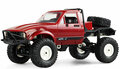 RC-Auto-22325--Amewi-Pick-Up-Truck-Rood-Brushed-1:16-RC-auto-Elektro-Terreinwagen-4WD-RTR-24-GHz-Incl.-accu-en-laadkabel