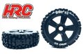Banden-HRC60816BK6S-Tires-1-8-Buggy-mounted-Black-Wheels-17mm-Hex-Bulldog-6S-2pcs