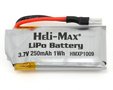 Batterij Heli-Max ISQ quadcopter 3.7V 250 maH Onderdelen voor Heli-Max quadcopter