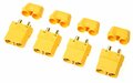 G-Force-RC-GF-1053-002-Revtec-Connector-XT-90H-w--Cap-Gold-Plated-Male-4-pcs