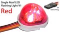 RC verlichting  zwaailamp rood  8736R