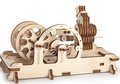 Houten bouwpakket Ugears pneumatische motor 16cm